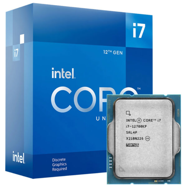 Processador Intel Core i7 12700KF Socket LGA 1700 / 3.6GHz / 25MB